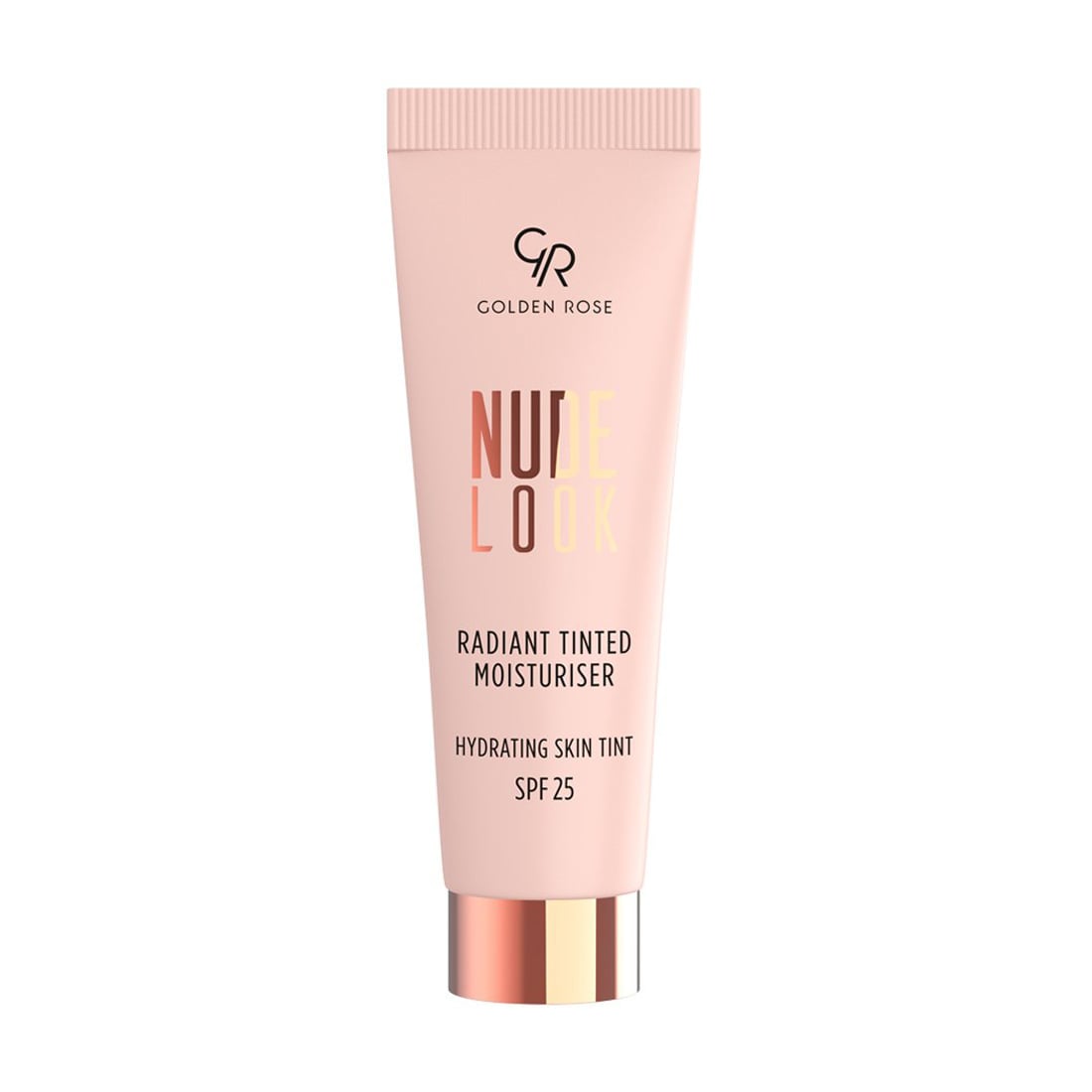 Уцінка! Тональний крем для обличчя Golden Rose Nude Look Radiant Tinted Moisturiser, SPF 25, 03 Deep Tint, 32 мл