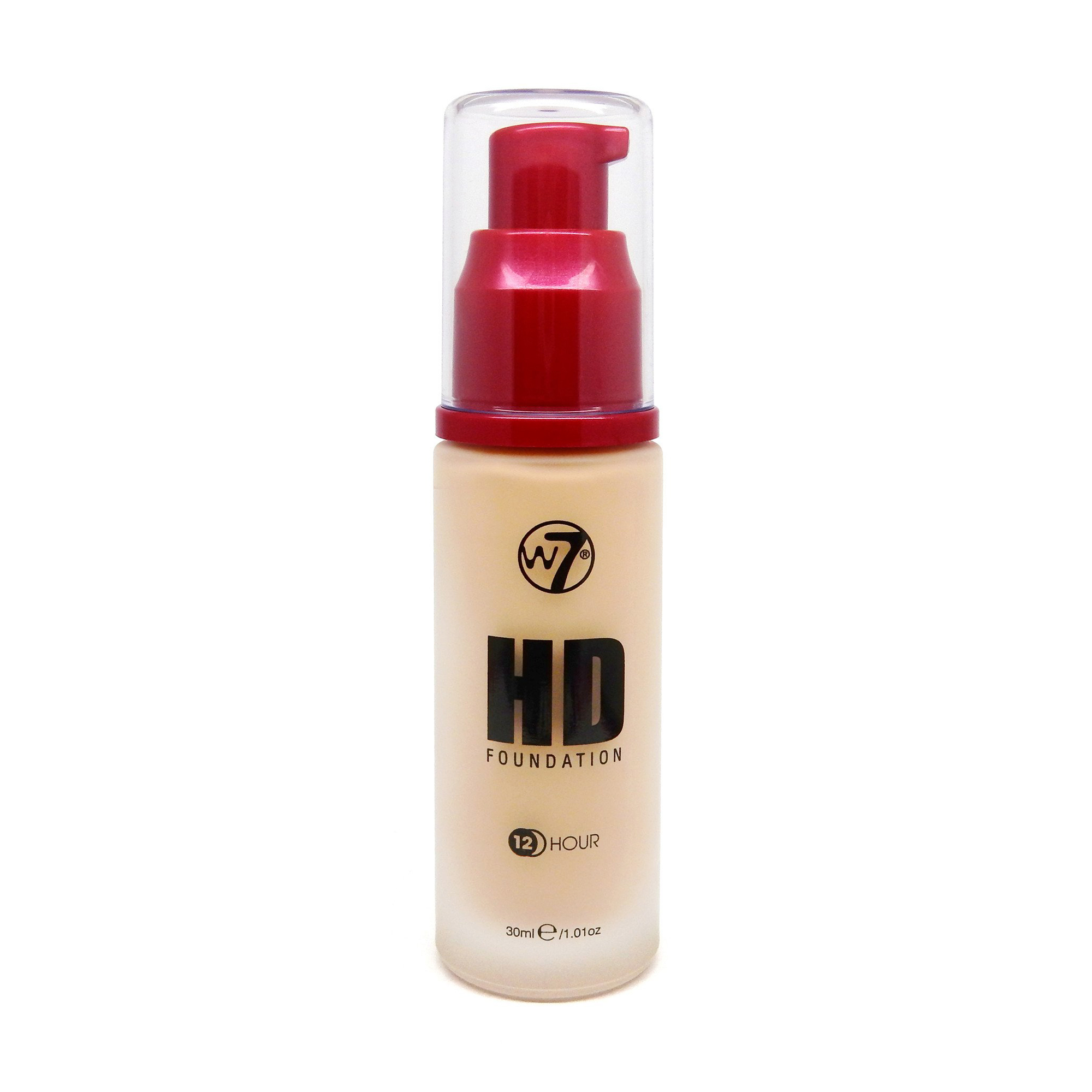 Уцінка! Тональний крем для обличчя W7 HD Foundation Fresh Beige, 30 мл